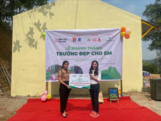 Khánh thành 5 điểm trường do Stavian Chemical tài trợ trong chiến dịch Điều ước cho em – Vì mái trường cho trẻ em vùng cao