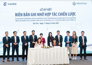Viatris hợp tác với Trung Sơn Pharma trong việc nâng cao năng lực tư vấn của dược sỹ