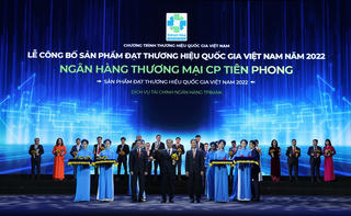TPBank lần đầu tiên được vinh danh Thương hiệu Quốc gia Việt Nam 2022