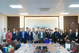 AMDI GROUP tiếp Hiệp hội xúc tiến thương mại ASEAN của Nhật Bản sang thăm và làm việc
