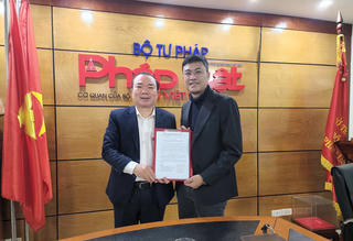 Đồng chí Hà Ánh Bình được chuẩn y giữ chức Phó Bí thư Đảng ủy Báo Pháp luật Việt Nam 