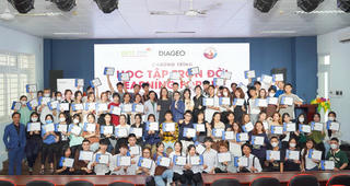 Diageo Việt Nam hỗ trợ nâng cao nghiệp vụ khách sạn nhà hàng cho sinh viên