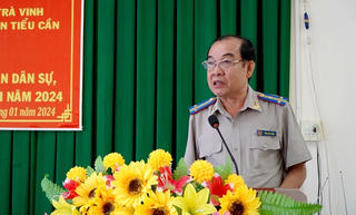 Phó Cục trưởng Trần Việt Hồng: Người bền bỉ cống hiến với nghề Thi hành án dân sự ở Trà Vinh