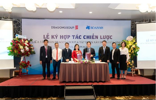 Tập đoàn DragonGroup và Tập đoàn Xây dựng Hòa Bình ký kết hợp tác chiến lược