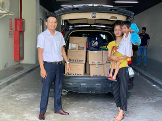 Ấm áp “Những chuyến xe yêu thương” vì bệnh nhi nghèo