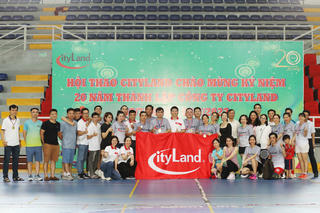 Muôn màu cảm xúc cùng Hội thao "Ngày hội CityLand" chào mừng 20 năm thành lập