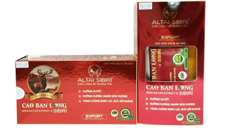 Cao ban long Sibiri quảng cáo gây hiểu nhầm có tác dụng chữa bệnh