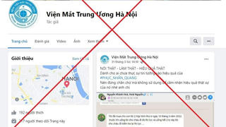 Cảnh báo chiêu lừa đảo giả danh Bệnh viện Mắt Trung ương chữa bệnh miễn phí