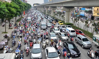 Hà Nội đề xuất xây dựng cầu vượt cho người đi bộ qua đường Lê Văn Lương
