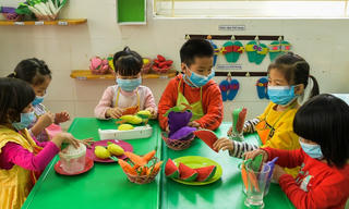 TP HCM: Thực hư Phòng GD&ĐT lấy ý kiến trẻ mầm non về dự thảo Luật Đất đai