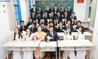 1 trường ở Hà Nội có nhiều lớp 100% đỗ trường chuyên