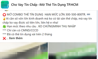 Cảnh giác với những 'chiêu' lừa tín dụng công nghệ cao