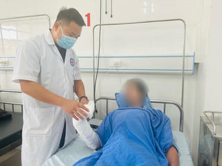 "Báo động đỏ' cứu nam thanh niên bị chém trọng thương