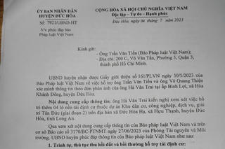 Vụ 2 lần lấy đất, chỉ 1 lần được nền tái định cư tại Long An: UBND huyện Đức Hòa trả lời ra sao?