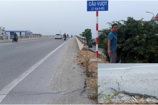 Công trình thi công làm nứt nhà dân tại Thanh Hóa