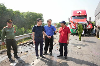 Cao tốc Cam Lộ - La Sơn: Điều chỉnh, bổ sung một số hạng mục an toàn giao thông