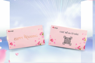 Mời cưới thời "QR code" tinh tế, đúng điệu