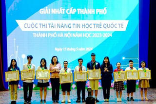  2 học sinh Hà Nội dự kỳ thi Vô địch tin học văn phòng thế giới