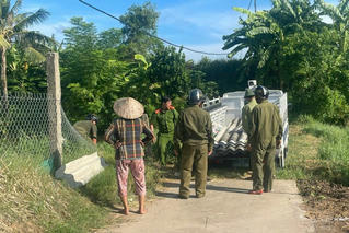 Nam Định: Hỗ trợ người dân thu gom tài sản, trả mặt bằng khu vực Cồn Xanh 