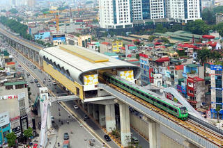 Đề xuất đầu tư đường sắt đô thị ga Hà Nội - Hoàng Mai