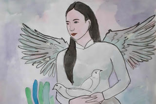 Bay lên từ nước