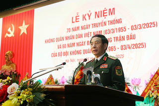 Lễ kỷ niệm 70 năm Ngày truyền thống Không quân nhân dân