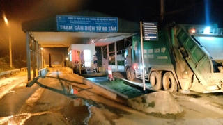 Bãi rác Nam Sơn tiếp nhận rác trở lại 
