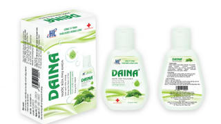 Thu hồi sản phẩm nước rửa kém chất lượng của Daina