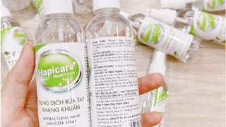 Thu hồi dung dịch rửa tay kháng khuẩn HAPPICARE+ 