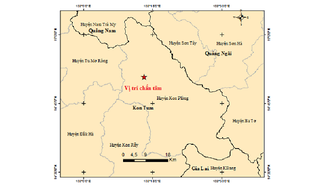 Tiếp tục xảy ra động đất ở Kon Plông (Kon Tum)