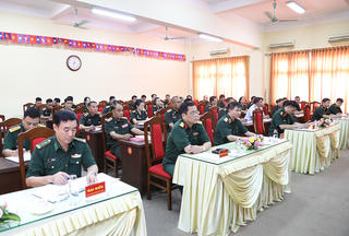 Tập huấn nghiệp vụ công tác lịch sử quân sự cho cán bộ QĐND Lào