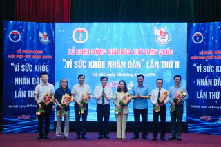 Phát động giải báo chí toàn quốc 'Vì sức khoẻ nhân dân'