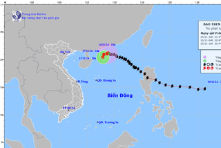 Xuất hiện bão mới gần biển Đông
