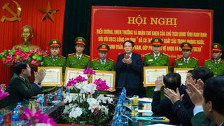 Nam Định triệt phá ổ ma túy lớn trang bị 3 súng ngắn