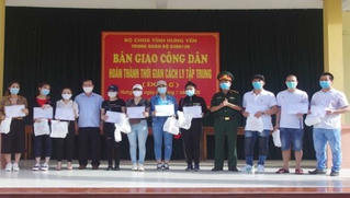  Hưng Yên: 140 công dân hoàn thành thời gian cách ly