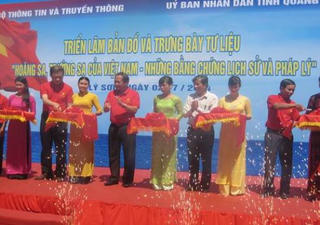 Quảng Ngãi: Triển lãm bản đồ, tư liệu để tri ân Hải đội Hoàng Sa