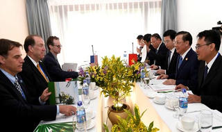 Bộ trưởng Bộ Tài chính tiếp lãnh đạo Bộ Tài chính Hoa Kỳ