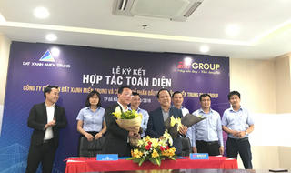 Đất Xanh Miền Trung ký kết hợp tác nhiều dự án với DMT Group