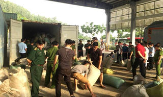 Phó Thủ tướng Trương Hòa Bình biểu dương lực lượng ngăn chặn vụ vận chuyển ngà voi, vảy tê tê tại Đà Nẵng