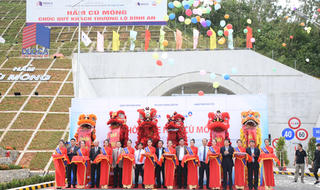 Thông xe tuyến hầm cuối cùng trong dự án Hầm đường bộ qua Đèo Cả