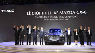 Mẫu xe SUV 7 chỗ Mazda CX-8 ra mắt thị trường Việt Nam 