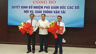 Đà Nẵng bổ nhiệm 2 tân Phó giám đốc Sở