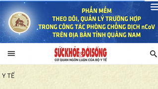 Quảng Nam chính thức vận hành phần mềm theo dõi, quản lý về dịch bệnh Covid-19 