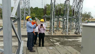 Triển khai đo kiểm các thông số phục vụ công tác sửa chữa, bảo dưỡng thiết bị tại TBA 110kV Đức Phổ