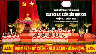Long trọng khai mạc Đại hội đại biểu Đảng bộ TP Đà Nẵng khóa XXII