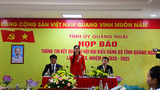 Nghị quyết của Đảng bộ tỉnh Quảng Ngãi khóa XX đưa Quảng Ngãi phát triển nhanh hơn, bền vững hơn