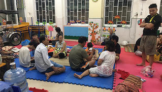 Bên trong những ngôi nhà trú tránh bão ở Đà Nẵng