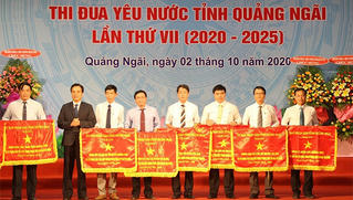 PC Quảng Ngãi được tặng Cờ thi đua “Đơn vị xuất sắc tiêu biểu trong phong trào thi đua yêu nước giai đoạn 2016 - 2020“