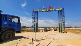 Quảng Nam chỉ đạo giải quyết dự án khu phố chợ Chiên Đàn gây ngập nhà cửa của dân 