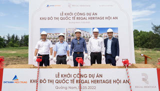 Đất Xanh Miền Trung khởi công dự án Khu đô thị quốc tế Regal Heritage Hội An
